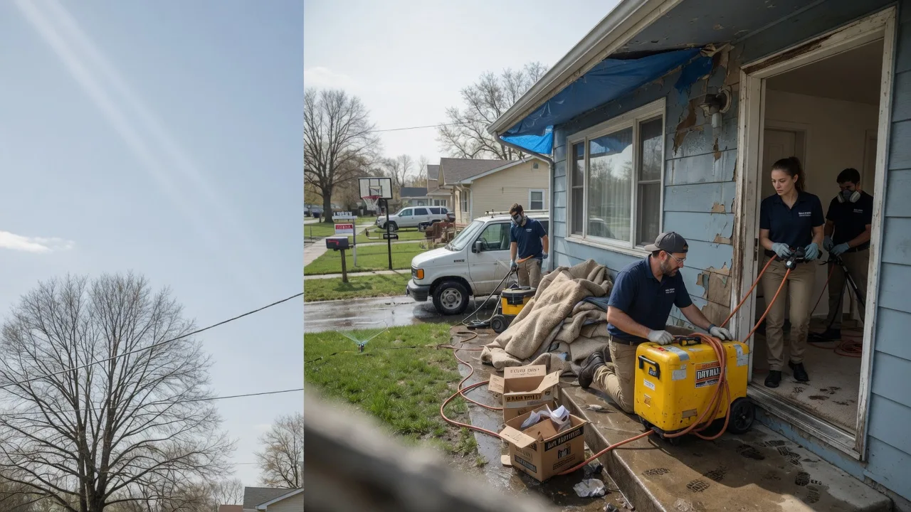 Basement Flood Cleanup in Sutherlin, VA near me